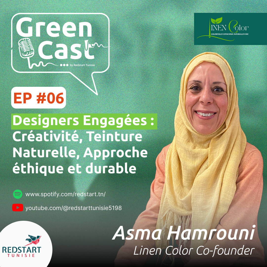EP 06 GREEN CAST- Asma Hamrouni cofondatrice Linen Color