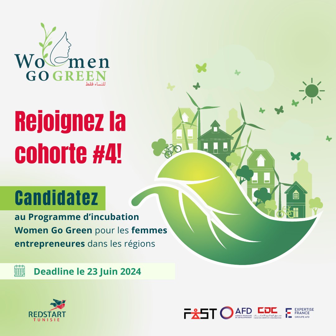 Appel à candidatures – Programme Women Go Green Cohorte #4